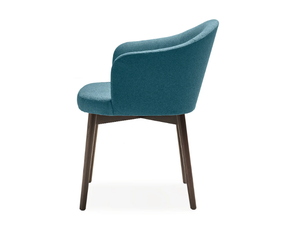 ARWA - Upholstered chair with armrests _ Quinti Sedute